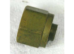 thermo nut with interior nipple, used decent shape