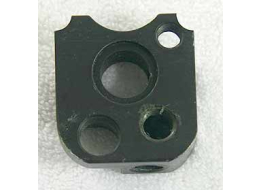 2k front block, milled on top left and top right