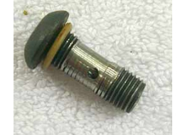 pre 2k banjo screw, steel light rust in allen screw hole,Old style