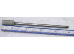 Classic long cocking rod, chrome steel, good shape