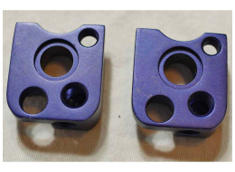 Used but Good shape matte blue 2k Autococker front block
