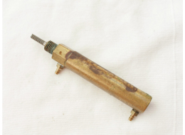 Square edge Brass WGP Ram, broken shaft threads, bent