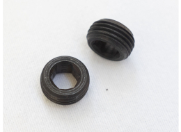 Steel cocker valve retaining screw / jam nut - New