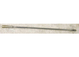 8.125 inch cocker pump arm, used shape, heat stain on collar tip, chrome plated, some dings from use, dirty