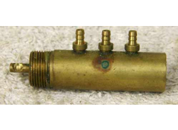 brass wgp 3 way, decent shape, tarnished