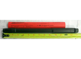 Ion 14 inch polished matte (is that even possible?) barrel. Stright rifled. Id=.69-.692