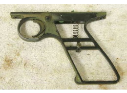 Used Cobra frame with internals, painted green