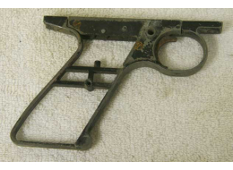 bad shape crossman frame, empty besides trigger, old brass eagle