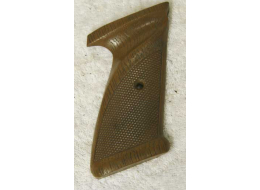 Brown crossman grips, right, good shape, used, no cracks, no cracks, top sanded to fit later style body