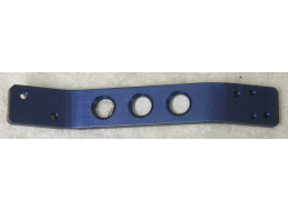 Blue 3.5 inch spyder bottomline drop, new, wear from sitting
