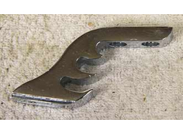 chrome flame rail and standard drop base, good shape