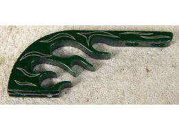 wgp green used flame drop, stripped threads