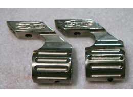 Dye Raptor drop forward, chrome plated.