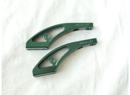 Medium Short length Pine Green Shocktech rail Drop, unused
