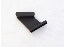 Angled drop forward, new, matte or flat black