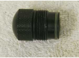 aci griffin front lower tube plug, good shape