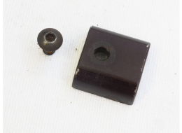 ACI Griffin detent plate cover and screw, used shape