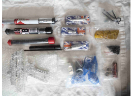 Meteor Featherlite M1 raw body kit with additional build parts