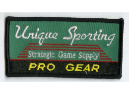 Unique Sporting Pro Grear Large patch new