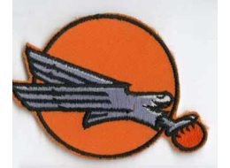 Not sure of this one?  Orange with bird and paintball