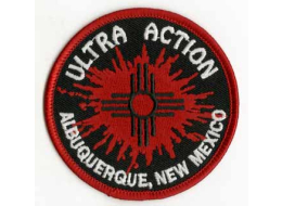 Ultra Action, Albuquerque, New Mexico, field patch, New