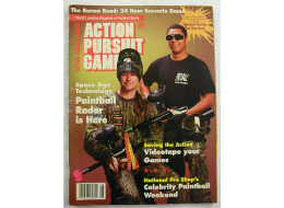 APG August '92 good shape but rips on staples on spine.