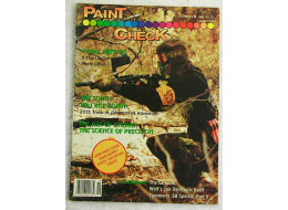 Paintcheck October '91 in fair-good shape. Wear on corners and spine, small gunk stain on lower right side.