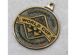 Gold (cast metal) Brass eagle road to world cup metal