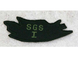 SGS 1 patch, I think from Adventure Mountain. New.