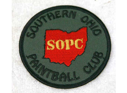 Southern Ohio Paintball Club patch, new