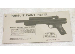 PMI 1 manual, marked direct feed serial IO87725, good shape.