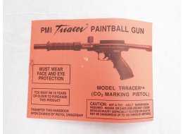 PMI Trracer manual, some stains, mostly looks good