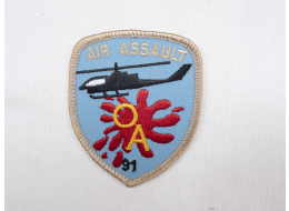 Air Assault 91 Outdoor Adventures Paintball Sports Patch