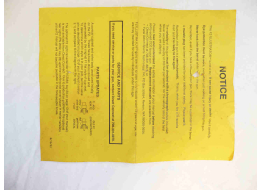 F2 Illustrator updated cupseal pamphlet, old and stained.