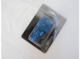 Psychoballistics Vertical feed for Silver Bullet blowback, new, blue ano