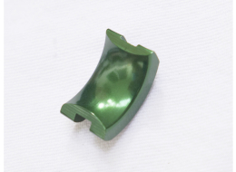 Gloss Green Trigger shoe, likely from Lapco. Unused with stainless set screws.