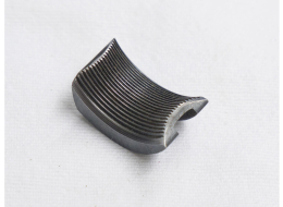 Great shape unknown steel trigger shoe, marked 6H P, .219 ID