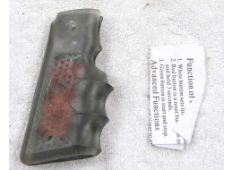 Extreme rage grips, missing logo,  plastic is breaking down