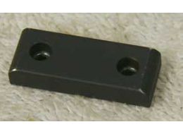 Z1 detent plate, good shape, light wear edges, matte grey Z