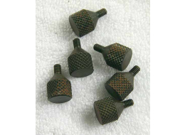 Taso or 007 nelson front frame screw, holds grip frame to body.  Great shape new /light rust on knurling