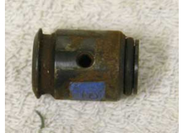 bad shape stock nelson bolt with lots of wear and rust, breech drop bolt