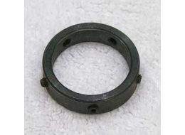 Pump stop, steel with light rust on edges, see photos.