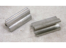 Raw Aluminum 1 inch Sight rail for Nelson or Bull Barrel, new but unfinished