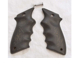 Nelspot 007 Ambi Wrap Ambi grips, hard plastic, great shape, crack free but will crack
