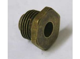 Trracer/Maverick valve retatining screw in brass, larger than standard id=.30, used shape , thread=20