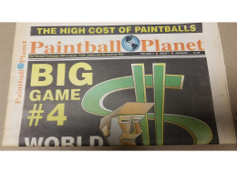 Paintball planet issue