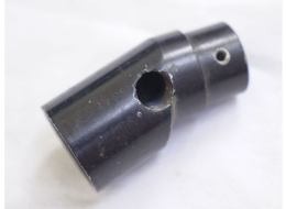 Sheridan aluminum back bottle adapter with RVA in used but decent shape. Not sure if used or just kicking around for decades.