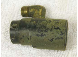 Bad shape aluminum magnum / misc sheridan back bottle