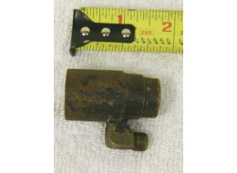 PMI 2 or Magnum style back bottle asa in steel with rust, painted