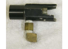 Ex rental aluminum pursuit pistol back bottle asa, used, with iva